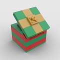 LEGO toy building blocks gift box 3d model