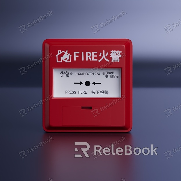 Emergency start-stop box fire alarm box telephone fire alarm fire emergency start-stop box model