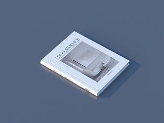 Books, notebooks, famous novels, magazines, books and periodicals 3d model