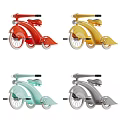 Colorful Electric Kids Tricycles Ride On Toys with Classic Design