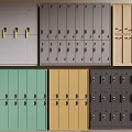 Various Colored Lockers With Different Designs And Storage Solutions For Spaces