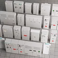 Distribution box Distribution cabinet Distribution room Transformer cabinet High voltage box Server room Distribution cabinet 3d model