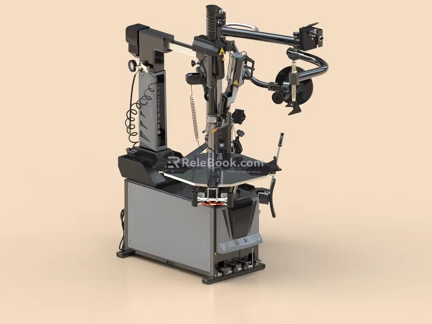 Tire changing machine Tire changing machine Auto repair equipment Workbench dismantling tool 3d model