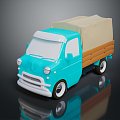 Cartoon car cartoon truck toy car vehicle 3d model