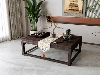 New Chinese Tea Table 3d model