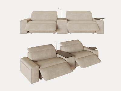 AV Room Movie Sofa Lazy Sofa AV Room Sofa 3d model