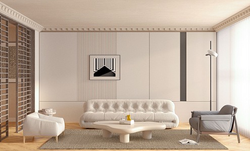 Living room 3d model