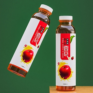 Modern Apple Cider Vinegar 3d model