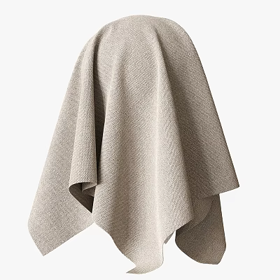 Beige Knitted Blanket With Soft Warm Texture And Elegant Design 3d model Beige Knitted Blanket With Soft Warm Texture And Elegant Design 3d model