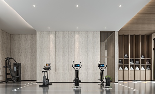 Gym 3d model