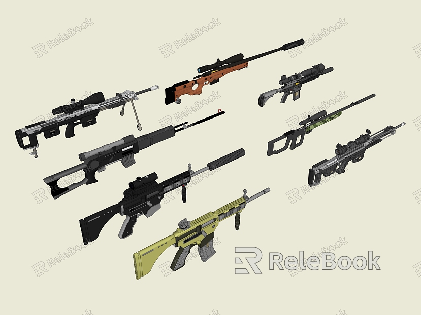 Firearms Weapons model