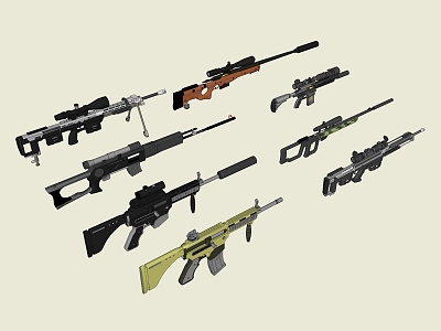 Firearms Weapons model