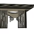 Modern Gallery Rack Features Simple Gallery Rack 3d model