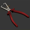 Red Handle Pliers Tool Holding Screw For DIY Repair Projects