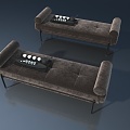 Bed Ornaments 3d model