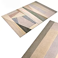Square carpet 3d model