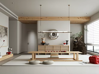 Tea Room 3d model