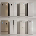 Modern Design Refrigerators and Freezers with Various Colors and Door Styles