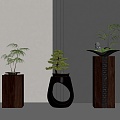 New Chinese Pine Bonsai Podocarpine 3d model