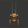 Modern Robot Assistant Small Robot 3d model