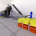 Vegetable transfer classifier 3d model