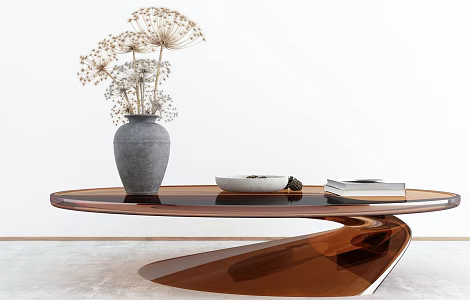 Modern coffee table 3d model