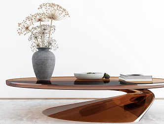 Modern coffee table 3d model