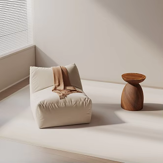 modern leisure chair 3d model