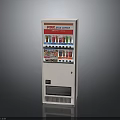 White TIME SAVOR CENTER Vending Machine With Snack And Drink
