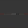 Industrial Track Inspection Equipment With Red White Yellow Strip Black Handle And Wheels