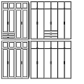 Sleek Modern Light Colored Wardrobe Designs With Metal Handles And Drawers