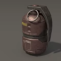 Grenade Science Fiction Grenade Science Fiction Grenade Smoke Bomb Flash Bomb High Explosive Bomb Tear Bomb Grenade Simple Model Grenade Low Model Game Grenade 3d model