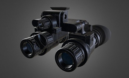 Night Vision Binoculars 3d model