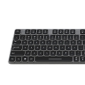 Modern keyboard and mouse 3d model