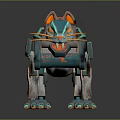 Mechanical Cat Cat Toy Toy Cat Cartoon Cat Robot Cat Anime Character Cartoon Character Cat Warrior 3d model