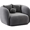 Modern Accent Leisure Chair With Plush Pillows And Various Color Options