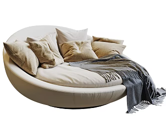 Modern Single Sofa Casual Sofa 3d model