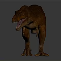 Realistic Tyrannosaurus Rex Dinosaur 3D Model With Detailed Skin And Sharp Teeth