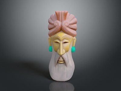 Head Character Portrait Head Various Heads Various Heads Head Carving Head Carving Portrait Face Carving 3d model