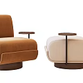 Modern Single Sofa Designs With Different Colors And Minimalist Stylish Frames 3d model
