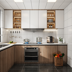 Modern Kitchen 3d model