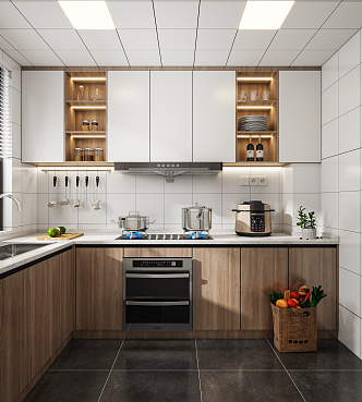 Modern Kitchen 3d model