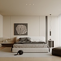 Modern Bedroom Home Master Bedroom 3d model