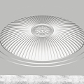 French European Ceiling French Gypsum Carved Ceiling French Carved Lamp Plate Round Ceiling 3d model