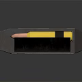 Master Grade 7.62x39 Ammunition Box With Brass Bullets For Weapons 3d model