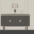 Enclosure Table Lamp Ornaments 3d model