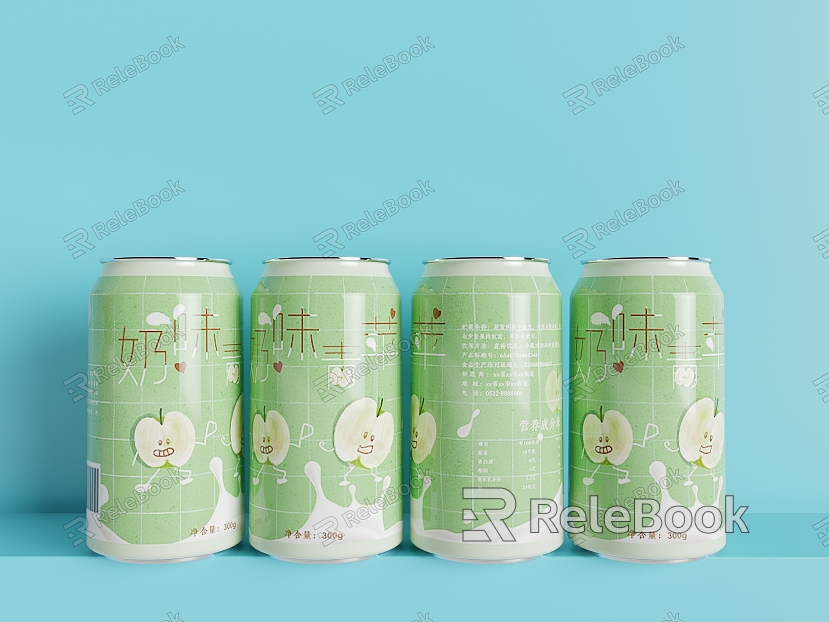 Beverage Juice Soda Coffee Beer model