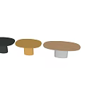 Modern dining table 3d model