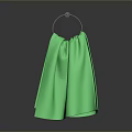 Stylish Green Daily Life Product With Circular Handle And Smooth Surface Design