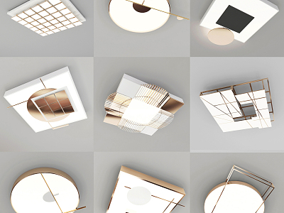 Light Luxury Ceiling Lamp model